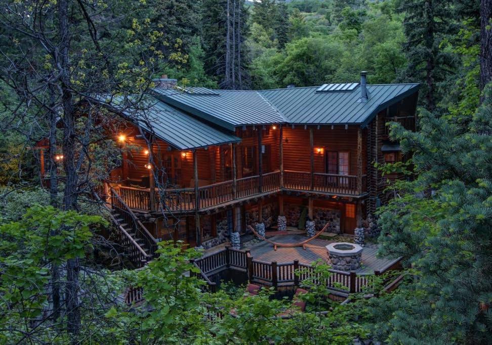 Log Cabin On The Stream Sundance, Utah ภายนอก รูปภาพ