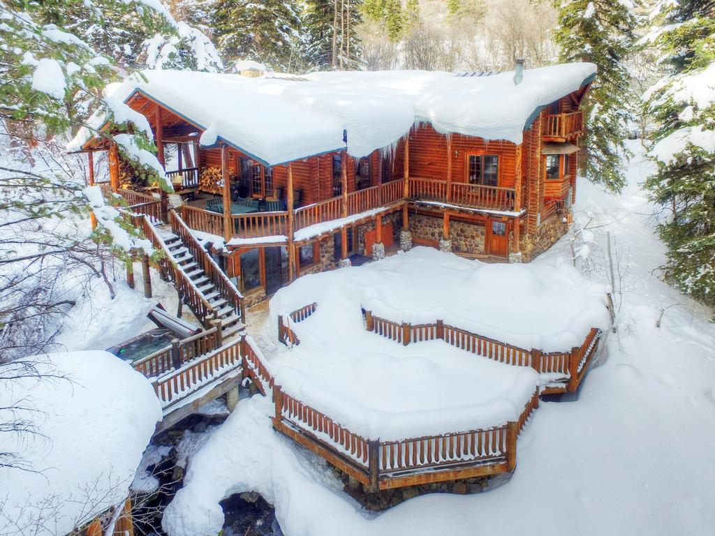 Log Cabin On The Stream Sundance, Utah ภายนอก รูปภาพ